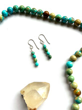 Load image into Gallery viewer, Mona Lisa Turquoise Earrings