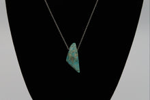 Load image into Gallery viewer, Mona Lisa Turquoise Nugget Necklace - T001
