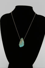Load image into Gallery viewer, Mona Lisa Turquoise Nugget Necklace - T002
